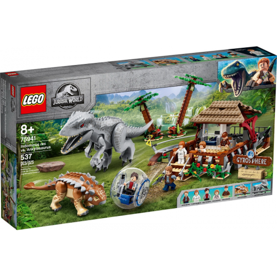 LEGO JURASSIC WORLD Indominus Rex vs. Ankylosaurus 2020